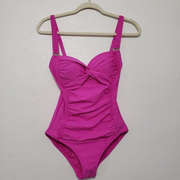 DKNY One Piece Bathing Suit - Picture 1 of 9